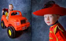 studio kids photography Toronto, kids head shot, acting portfolio photo, blue eyes, boy creative head shot